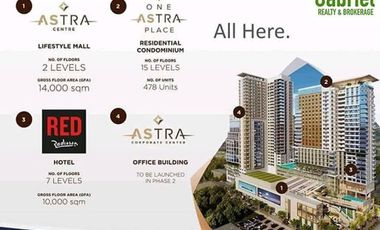 1 Bedroom Condominium with Mall and with Radisson Red Hotel