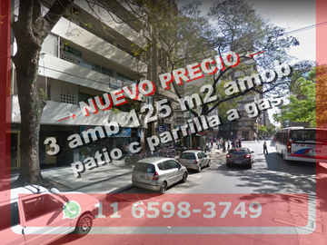 *NUEVO PRECIO* Departamento en Venta en San Nicolás 3 ambientes 125 m2 amoblado– Lavalle 1700
