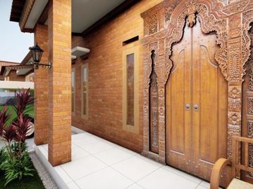 Rumah Modern Etnik Jawa Murah 3 Kamar Tidur dekat Polsek Manisrenggo