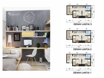 Alesha House Non Pool Harga Murah di Vanya Park BSD City