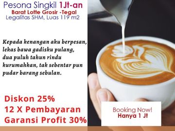Barat Lotte Grosir Tegal, Pesona Singkil 1 Jt-an