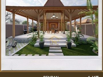 AMAZING.. JOGLO MURAH DI TIMUR JOGJA, DESAIN ESTETIK ALA SULTAN