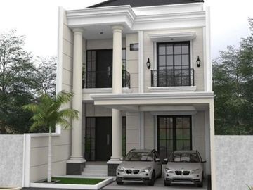 Rumah Baru Gress Nginden Intan, Hadap Selatan, Row jalan 2,5 mobil
