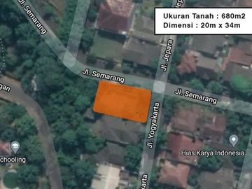 Tanah siap bangun dalam komplek megacinere
