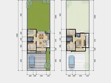 Rumah Mewah 2 Lantai dengan Tanah yang luas di Bogor