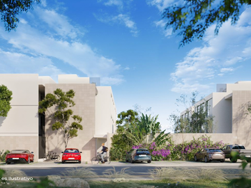 Departamento(2+roof) en Venta en Veta en Temozón Norte