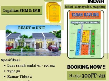 Rumah berlokasi strategis di selatan komplek akmil Magelang