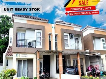 Rumah Dua Lantai Murah Fasilitas Terbaik Free Biaya