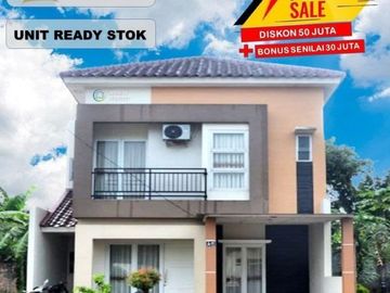Rumah Dua Lantai Murah Fasilitas Terbaik Free Biaya