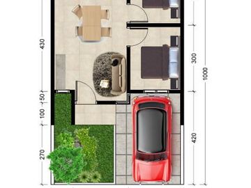 Rumah Minimalis Tana Aliya Dekat Pondok Tazkia Dan Kampus