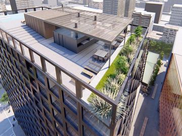 Apartamento 1 dormitorio con terraza en barrio Centro, Montevideo