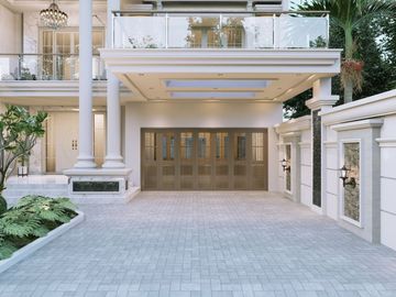 hunian clasik design mewah dan elit di cemara gading/komplek pemda