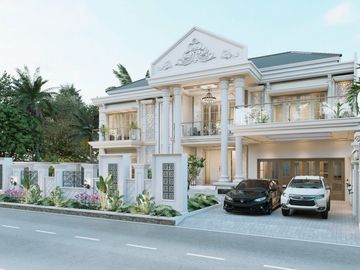 hunian clasik design mewah dan elit di cemara gading/komplek pemda