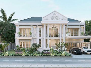 hunian clasik design mewah dan elit di cemara gading/komplek pemda