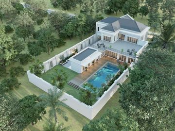 hunian clasik design mewah dan elit di cemara gading/komplek pemda