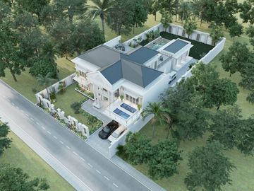 hunian clasik design mewah dan elit di cemara gading/komplek pemda