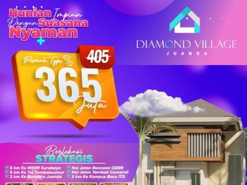 Rumah Modern Baru di Kawasan Juanda Sidoarjo