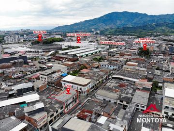 Casa comercial esquinera con 6 rentas en San Fernando, Dosquebradas
