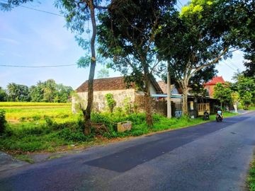 Tanah luasan ideal di tepi jalan aspal Rejodani