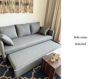 Departamento amueblado, PRECIO REDUCIDO, pool bar, alberca infinity, gimnasio
