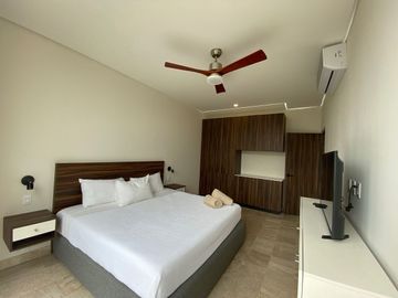 Departamento amueblado, PRECIO REDUCIDO, pool bar, alberca infinity, gimnasio
