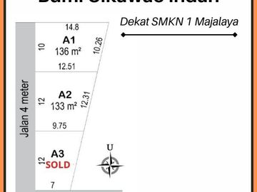 Tanah Bandung Majalaya 15 Menit ke Alun Alun SHM 850 rban/m