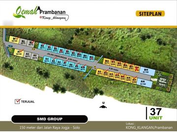 Rumah Type 30 Lt 60 meter2 Harga 200 jutaan di Prambanan