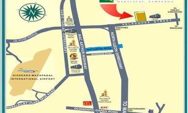 Lot for sale in Claremont Filinvest in Mabalacat
