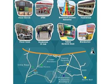 Surya Aryana Rumah Strategis Harga Bersahabat di Karawaci Tangerang