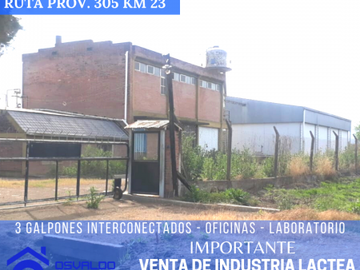 Venta de Industria Lactea ubicada en Timbo Nuevo - Ruta  Provincial  305 Km  23
