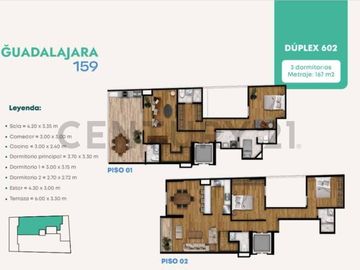 Departamento Extreno 2Dorm. 81m² frente a parque 1 Estraciinamiento 1 Deposito