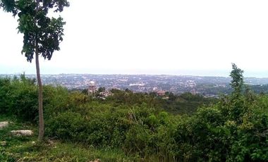 154 SQM ELEVATED FLAT Terrain with Great Overlooking Sea View Lot for Sale in Bulacao Talisay Cebu