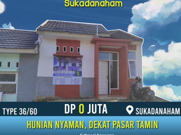 rumah kamar 2 di kota Bandar Lampung siap huni