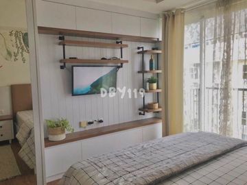 Dijual Apartemen Casa De Parco Tower Cassea BSD City Studio Lantai 28 Full Furnished Siap Huni Murah