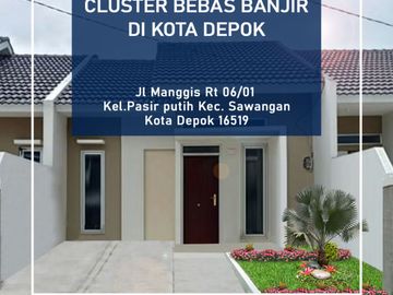 Jual rumah minimalis legalitas SHM akses gerbang tol Desari