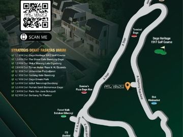 RUMAH 3 LANTAI DI CIGADUNG DAGO BANDUNG
