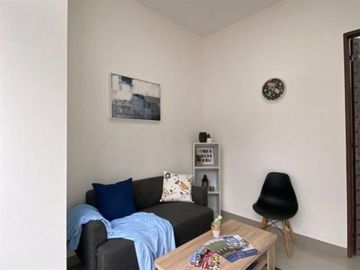 Rumah Baru 1 Lnt, LT 84 m&sup2;, Rp 848 Juta, di Sawangan, Depok.