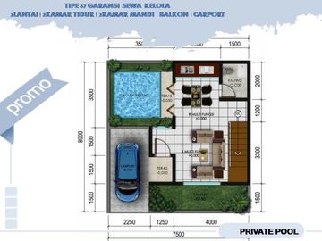 VIEW ARJUNA RUMAH VILLA MURAH DI KOTA BATU TIPE 67