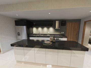 Condominio con 50 amenidades, cine, spa, spinning, albercas para niños y adultos