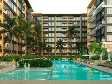 Condominio con 50 amenidades, cine, spa, spinning, albercas para niños y adultos