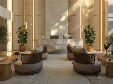 Condominio con 50 amenidades, cine, spa, spinning, albercas para niños y adultos