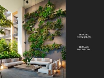 Condominio con 50 amenidades, cine, spa, spinning, albercas para niños y adultos
