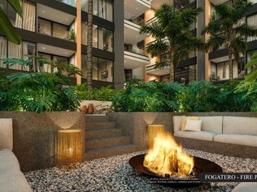 Condominio con 50 amenidades, cine, spa, spinning, albercas para niños y adultos