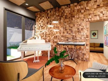 Condominio con 50 amenidades, cine, spa, spinning, albercas para niños y adultos