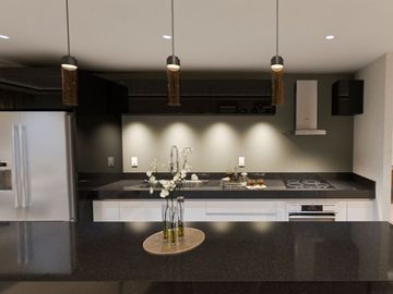 Condominio con 50 amenidades, cine, spa, spinning, albercas para niños y adultos