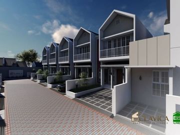 Rumah 2LT ala Eropa Tanpa KPR Dibawah 900Jt Arcamanik Cisaranten