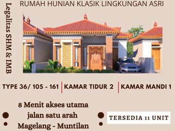 Rumah cocok hunian satu-satunya d kota muntilan