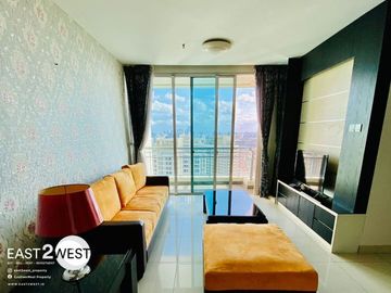 Disewakan Apartemen Central Park Jakarta Barat Type 2BR Tower Alaina Lantai 49 Fully Furnished