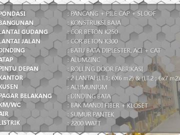 Surya Balaraja Gudang Modern Fasilitas Lengkap di Industri Serang Tangerang
