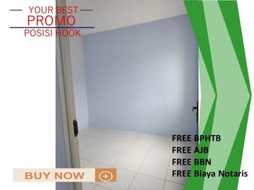 Posisi Hook Rumah Free Biaya View Bukit Katu 2KT Tipe 25/107